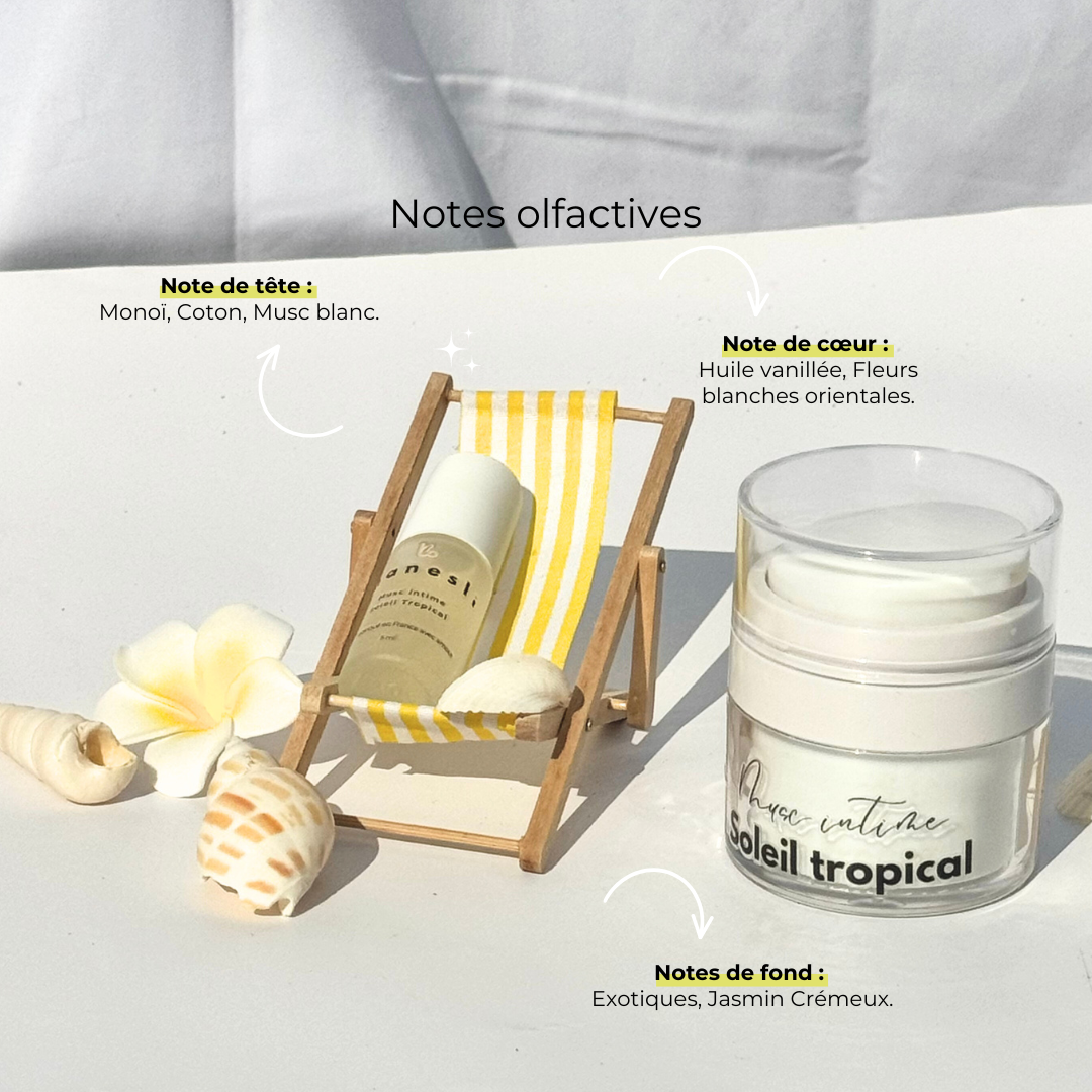 Musc intime - Soleil tropical - mini roll-on