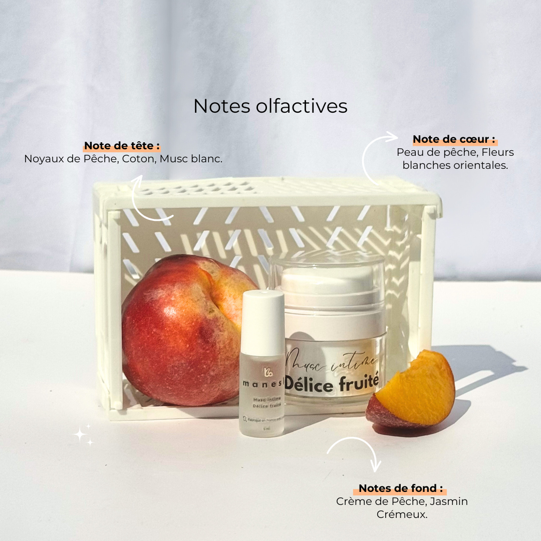 Musc intime - Délice fruité - mini roll-on